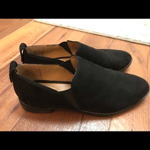 Franco Sarto Suede Ankle Booties